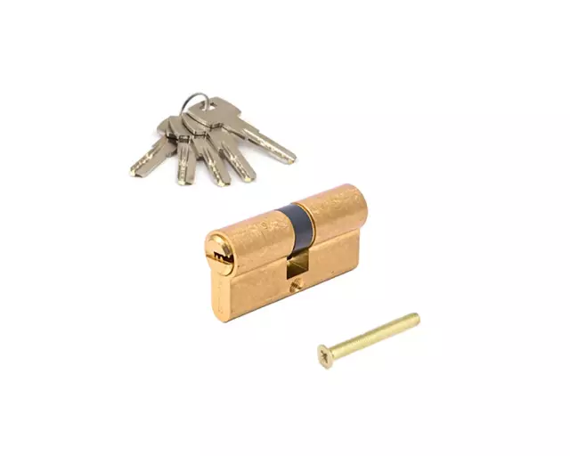 Цилиндровый механизм Apecs SM 60 (30/30) золото