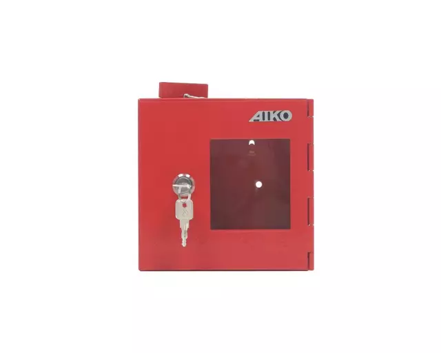 Шкаф (ключница) для ключа с молотком Key-01 красный